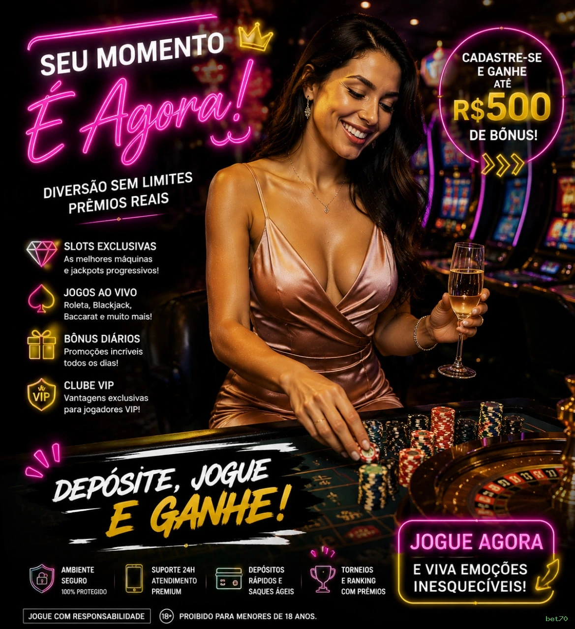 bet70 Pagamentos Seguros